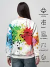 Женский свитшот / Ноты color