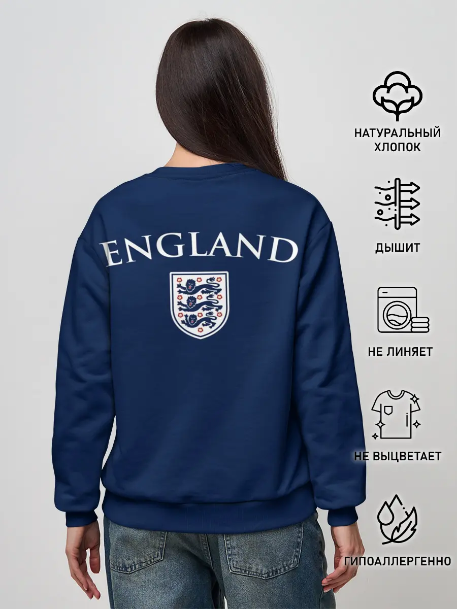 Женский свитшот / Сборная Англии