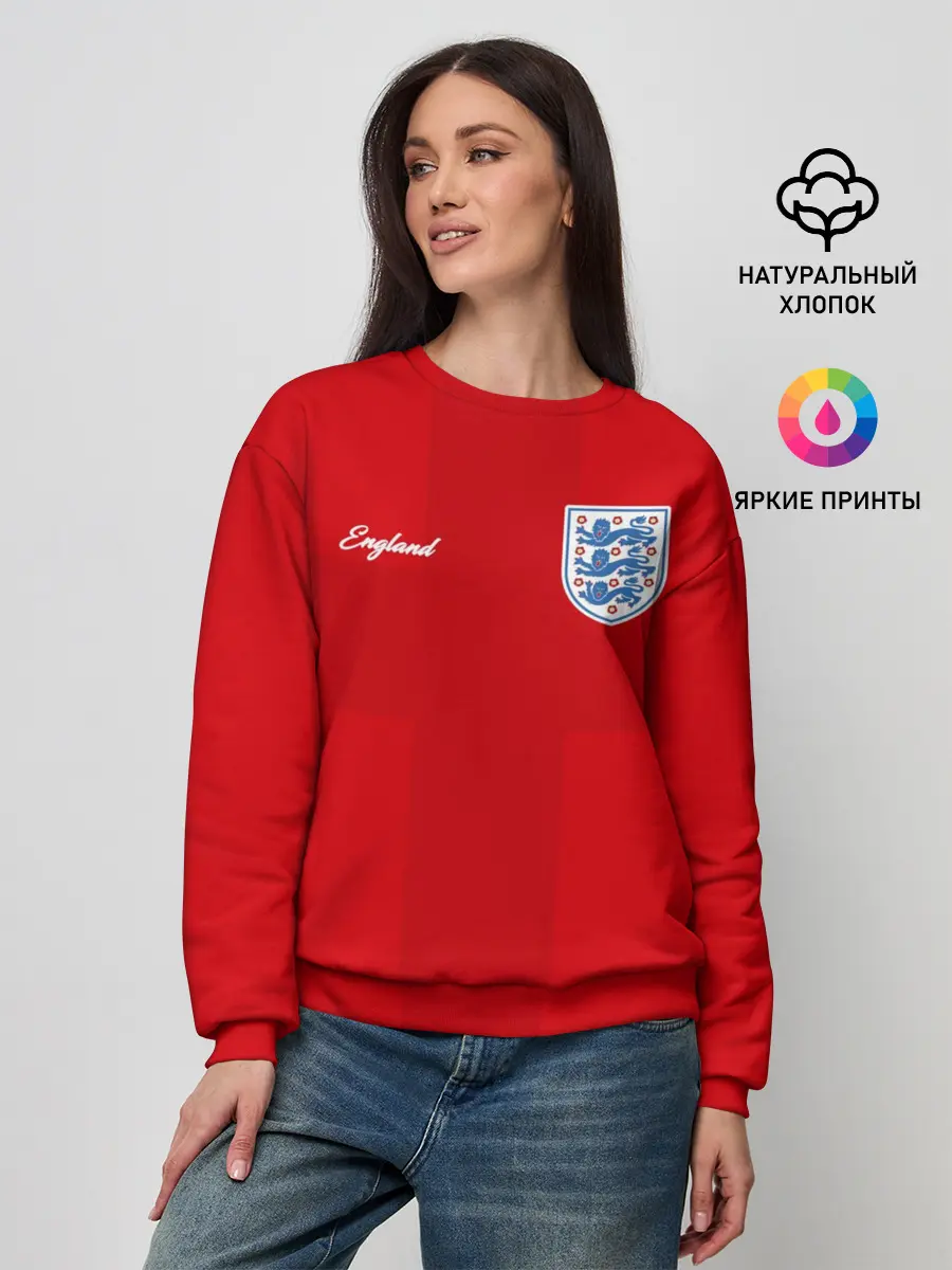 Женский свитшот / Сборная Англии