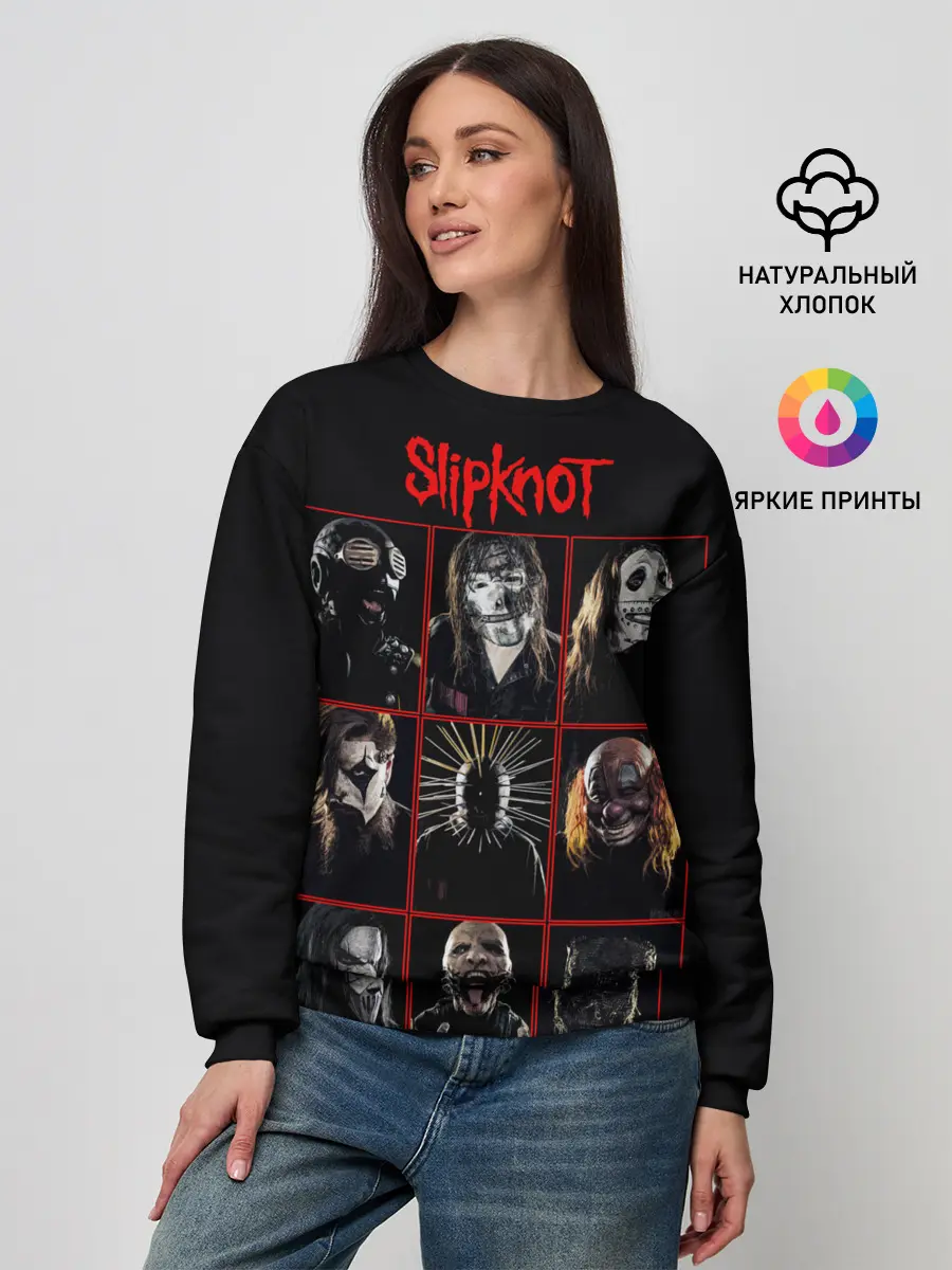 Женский свитшот / Slipknot-Alltogether