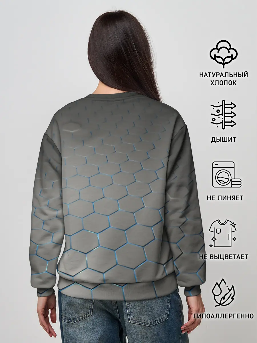 Женский свитшот / СТАЛЬНЫЕ ГРАНИ