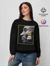 Женский свитшот / Kobe Bryant black mamba
