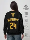 Женский свитшот / Kobe Bryant black mamba