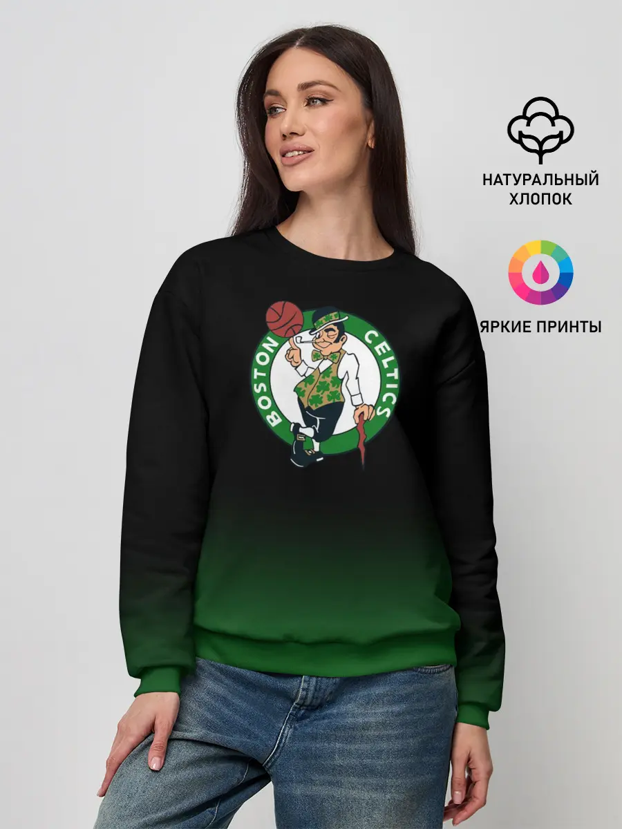 Женский свитшот / Boston Кайри Ирвинг