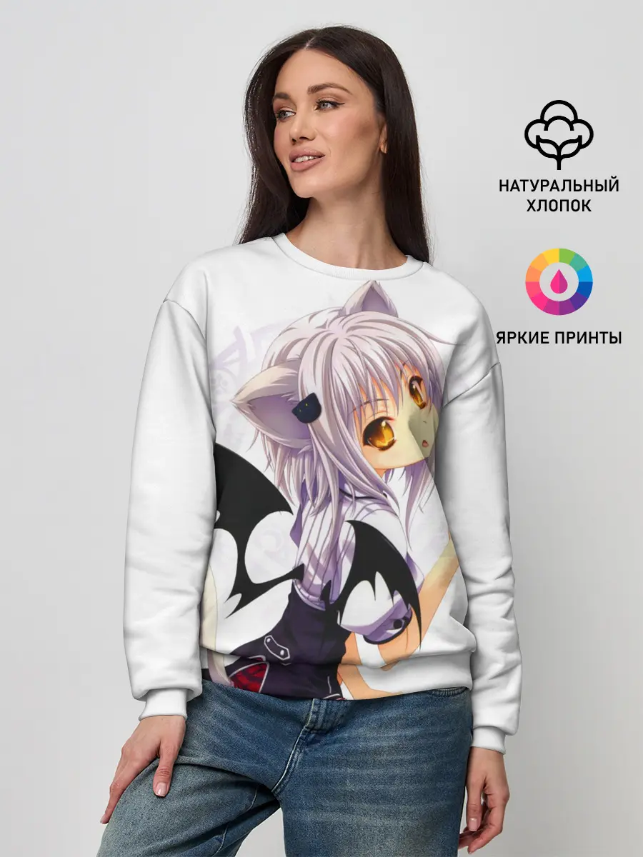 Женский свитшот / High School DxD, Конэко