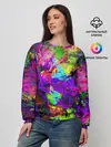 Женский свитшот / Буйство цвета