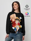 Женский свитшот / удар One Piece