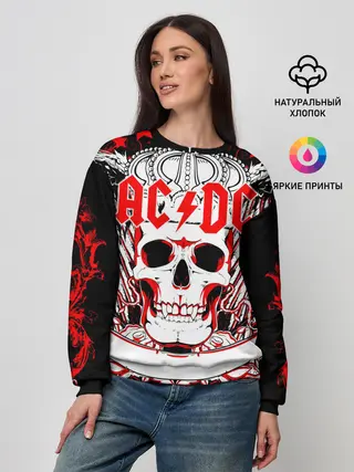 Женский свитшот / AC/DC