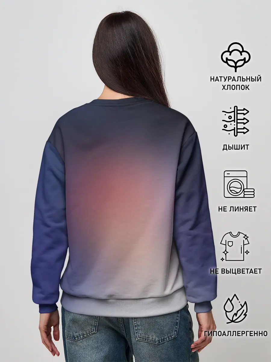 Женский свитшот / Kiss