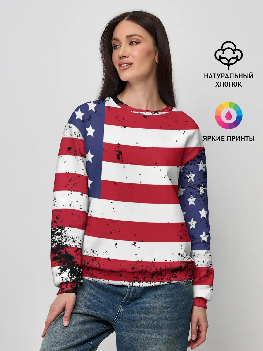 Женский свитшот / США