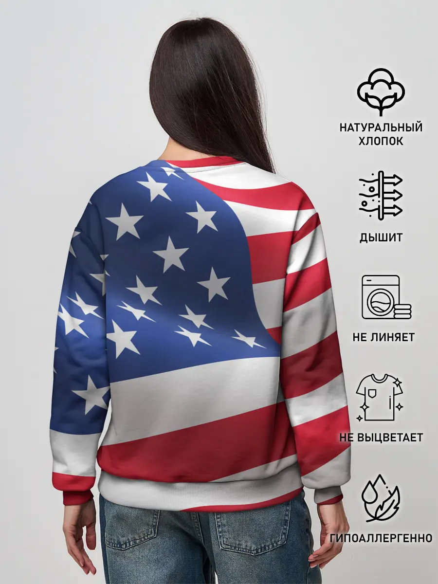 Женский свитшот / USA