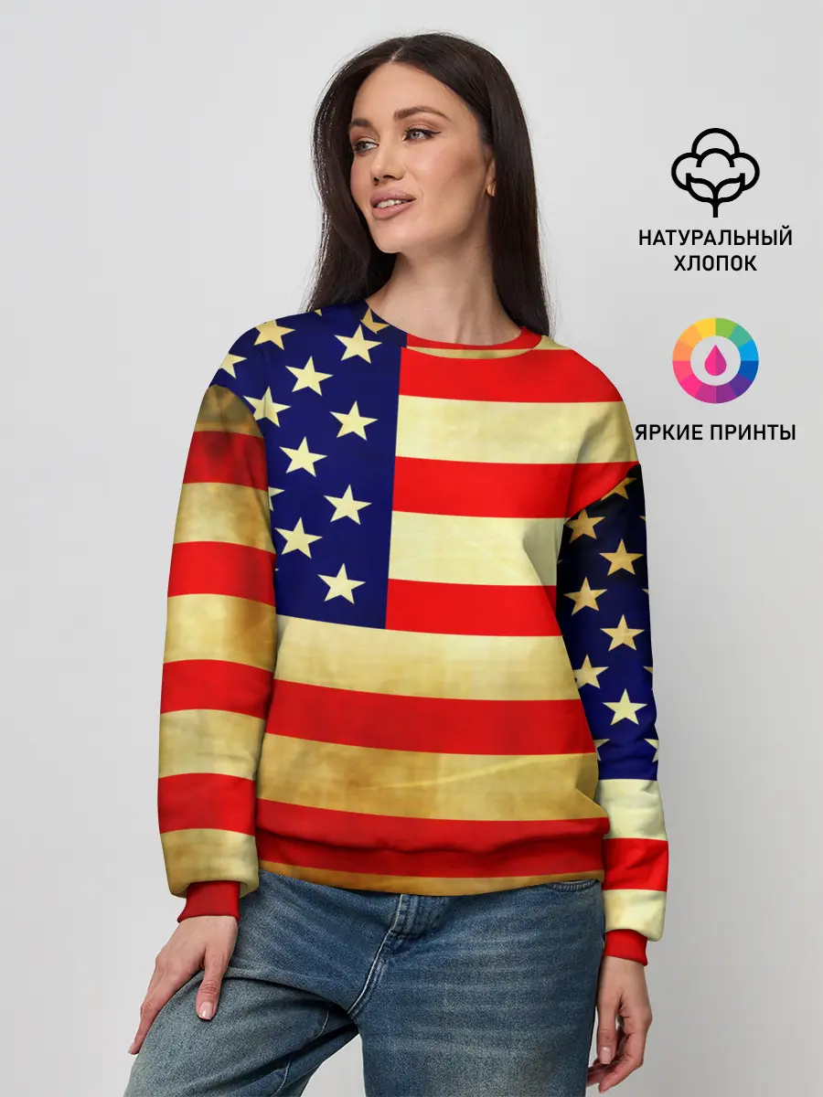 Женский свитшот / USA