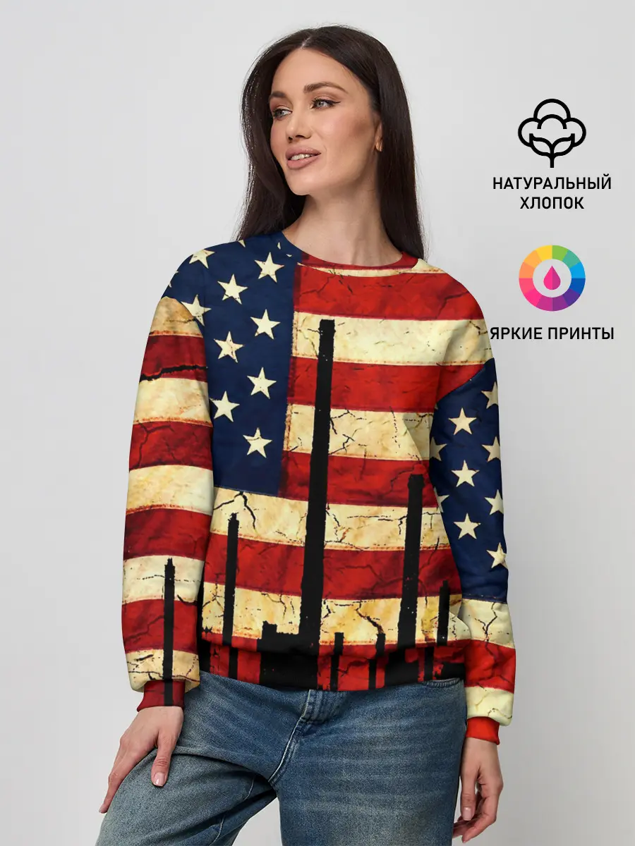 Женский свитшот / USA URBAN