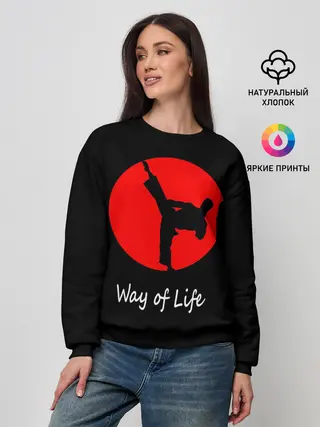 Женский свитшот / Каратэ