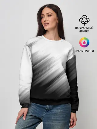 Женский свитшот / ПОЛОСЫ И НИЧЕГО ЛИШНЕГО