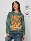 Женский свитшот / Ганеша