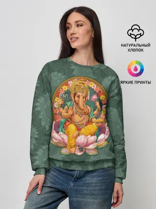 Женский свитшот / Ганеша