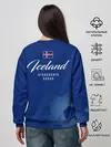 Женский свитшот / Сборная Исландии