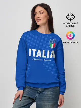 Женский свитшот / Сборная Италии