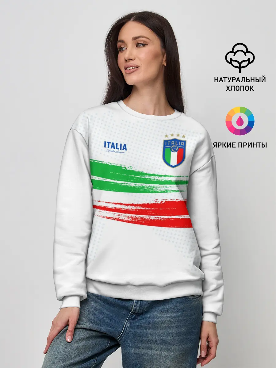 Женский свитшот / Сборная Италии