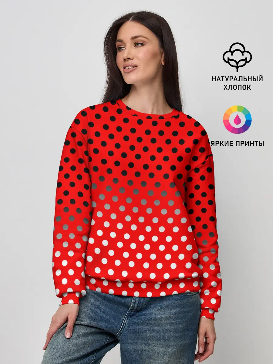 Женский свитшот / ГОРОШЕК