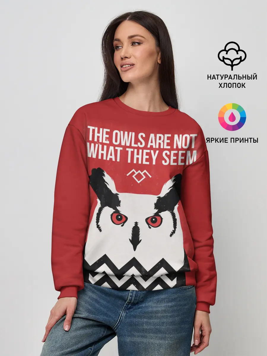 Женский свитшот / Twin Peaks