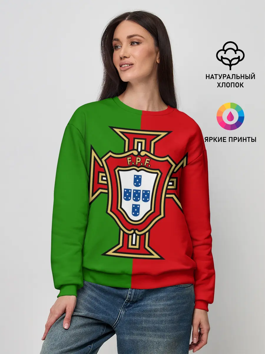 Женский свитшот / Сборная Португалии
