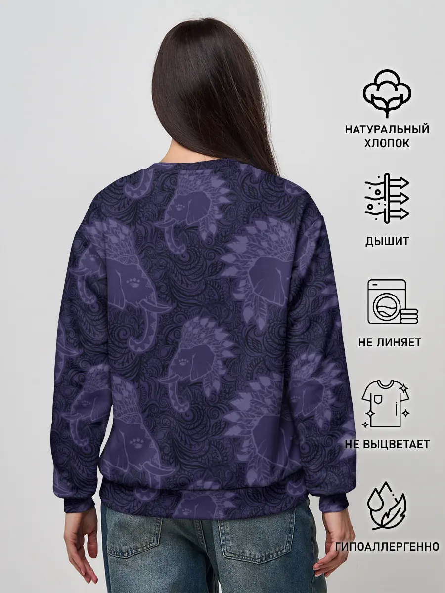 Женский свитшот / Ганеша