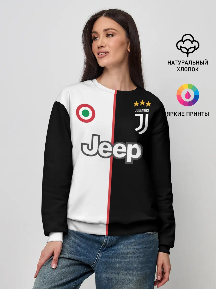 Женский свитшот / Ronaldo Juventus Home 19/20