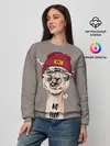 Женский свитшот / llama