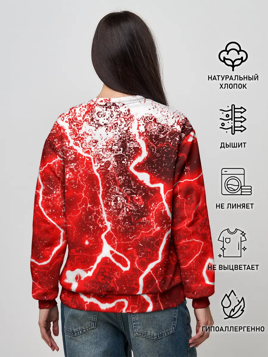 Женский свитшот / БРЫЗГИ КРАСОК