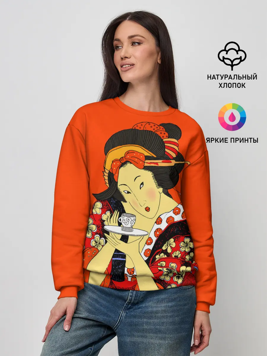 Женский свитшот / Японка