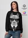 Женский свитшот / Питбуль