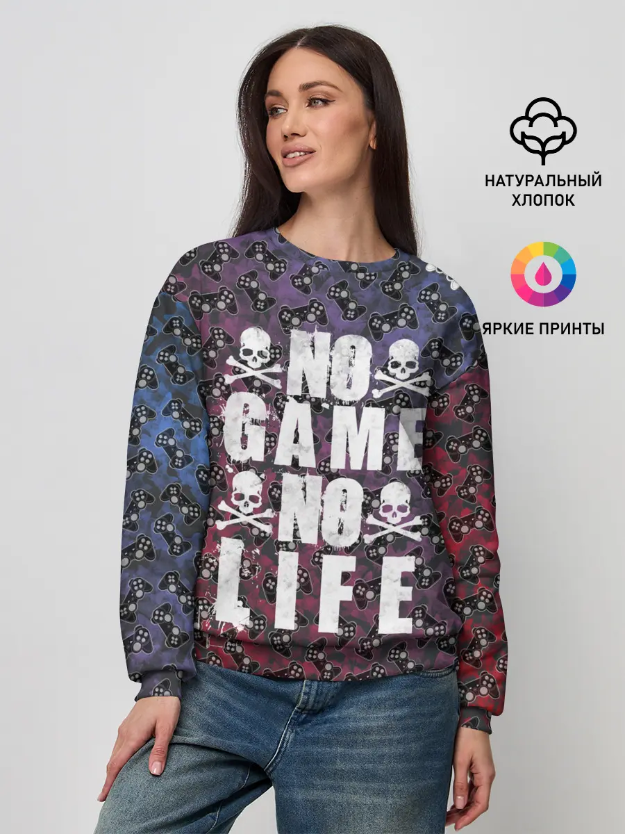 Женский свитшот / No Game No Life