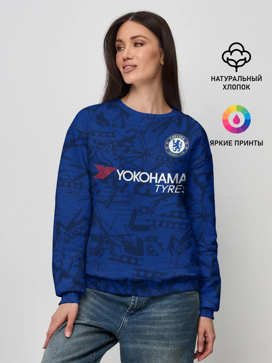 Женский свитшот / Chelsea home 19-20