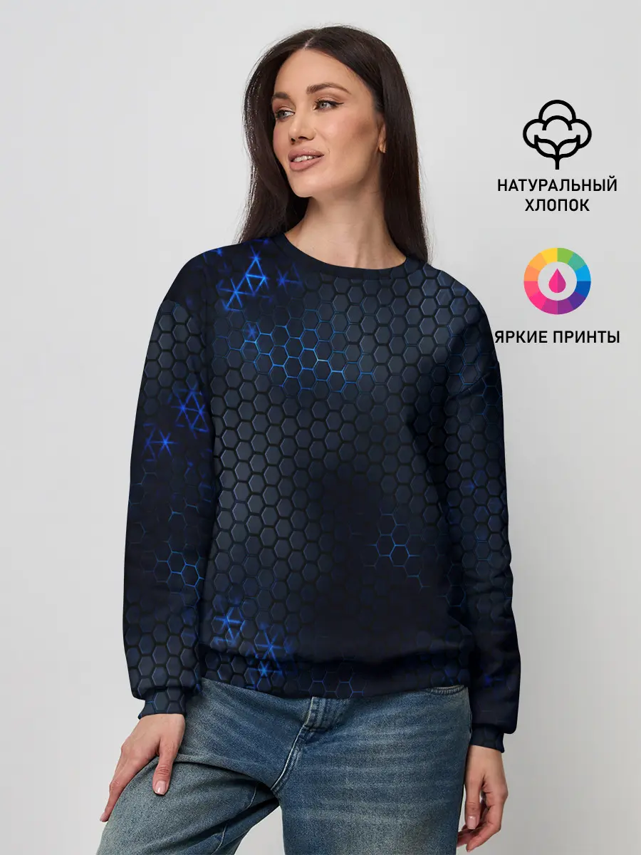 Женский свитшот / СТАЛЬНАЯ БРОНЯ | STEEL ARMOUR