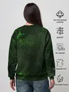 Женский свитшот / ЗЕЛЕНАЯ БРОНЯ / GREEN STEEL