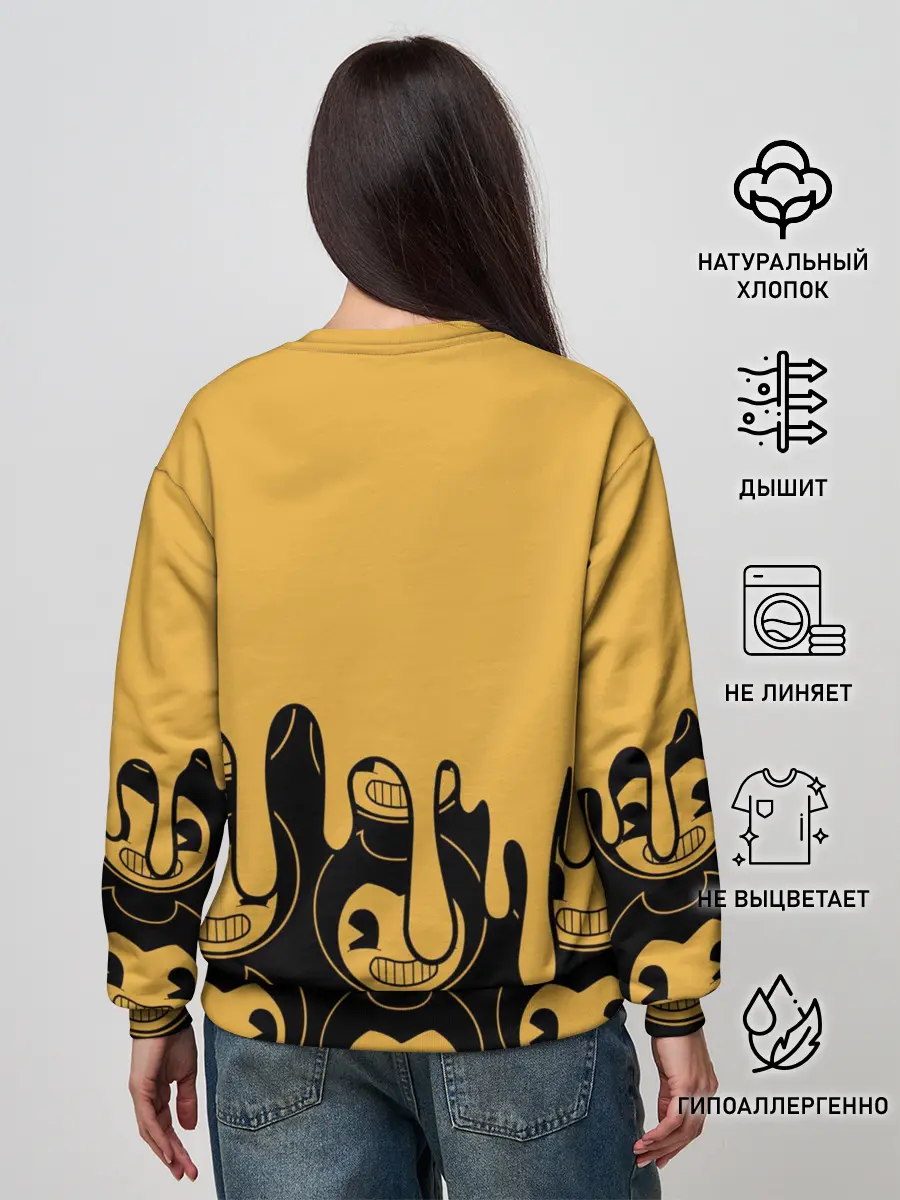 Женский свитшот / Bendy And The Ink Machine