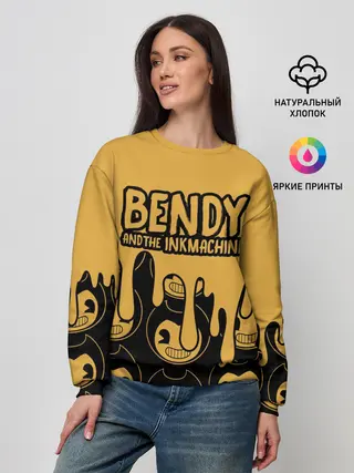 Женский свитшот / Bendy And The Ink Machine