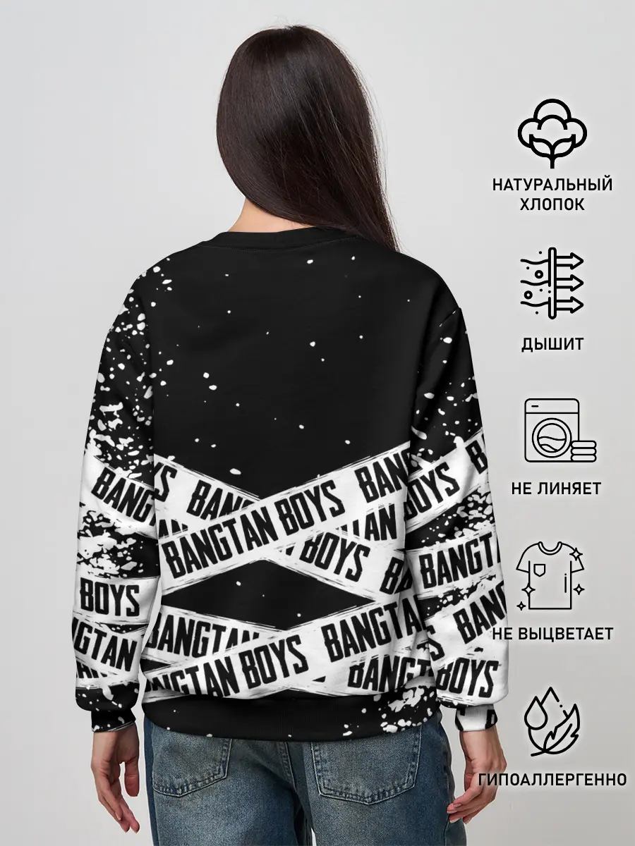 Женский свитшот / BTS / БТС