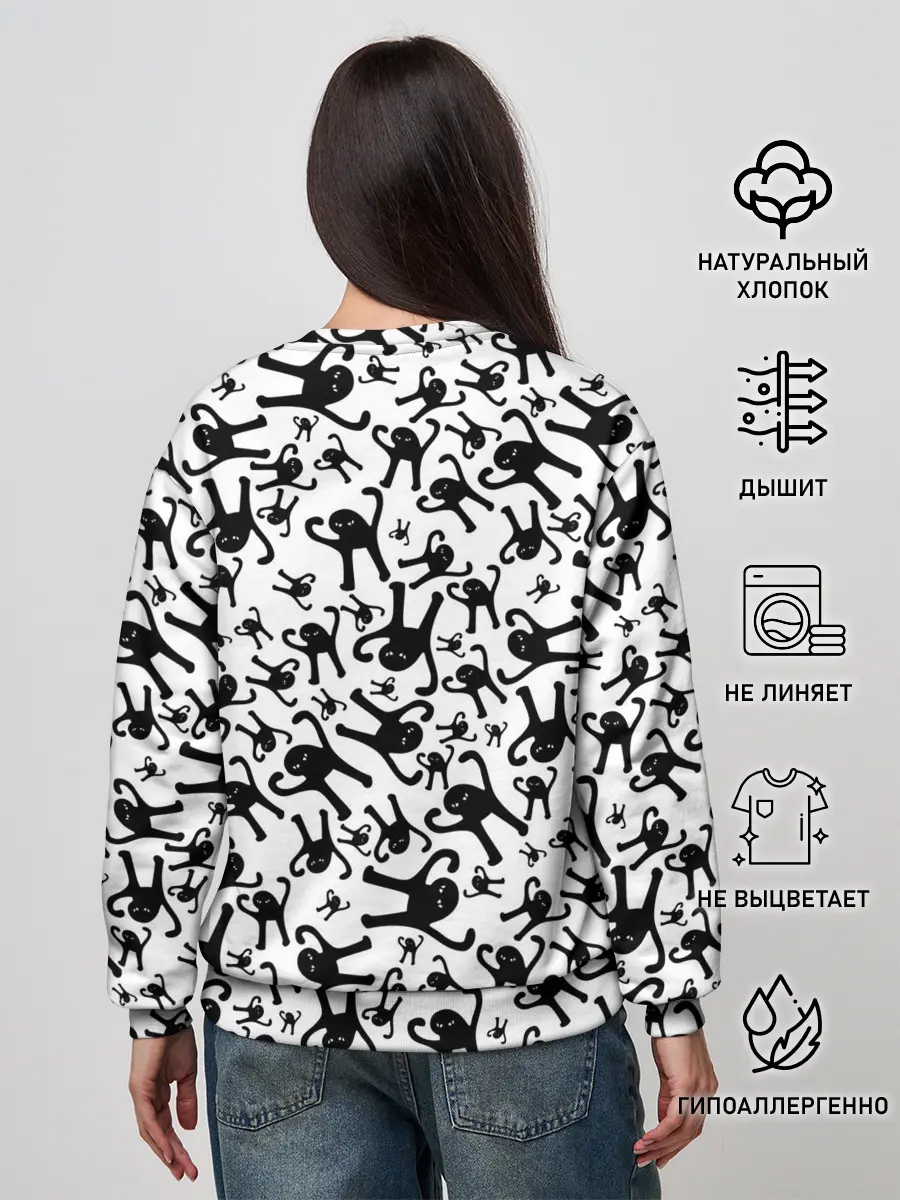 Женский свитшот / ЪУЪ СЪУКА