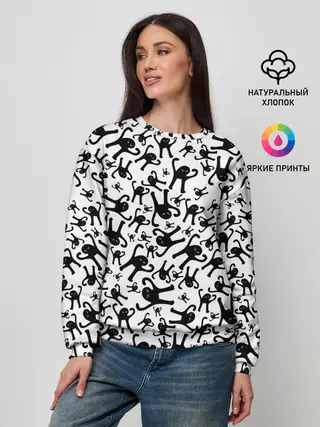 Женский свитшот / ЪУЪ СЪУКА