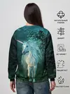 Женский свитшот / Единорог