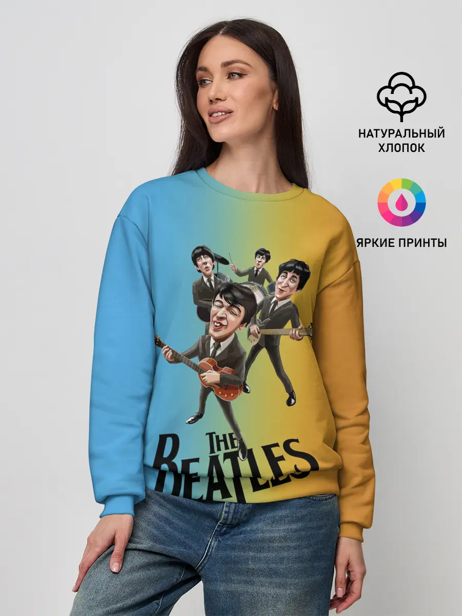 Женский свитшот / The Beatles