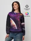 Женский свитшот / Космос