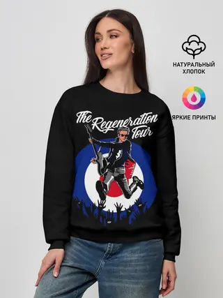 Женский свитшот / Доктор Кто