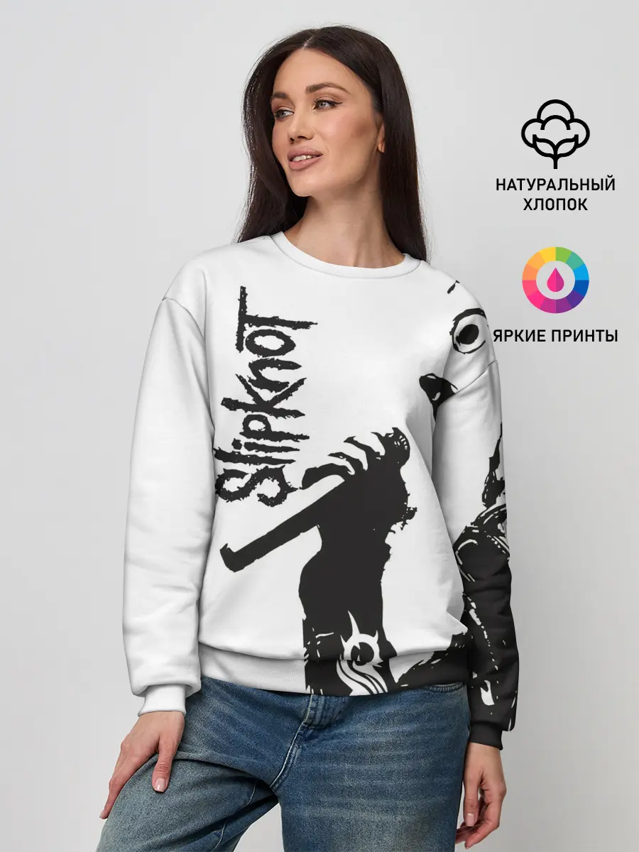 Женский свитшот / Slipknot.