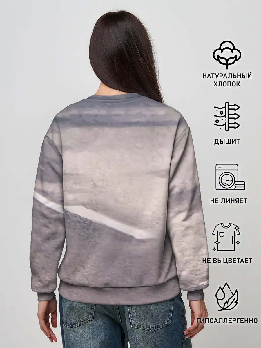 Женский свитшот / ЪУЪ СЪУКА