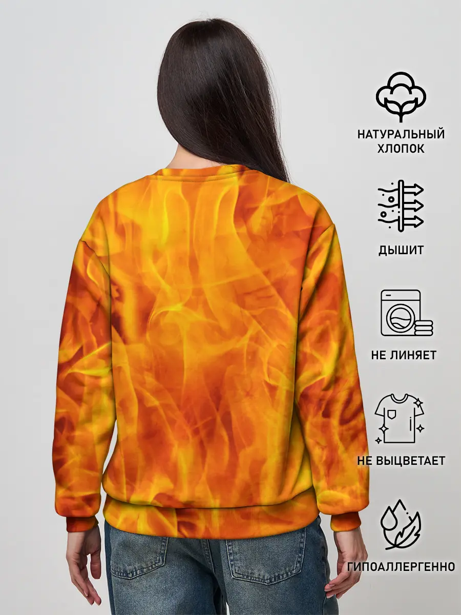 Женский свитшот / ЪУЪ СЪУКА