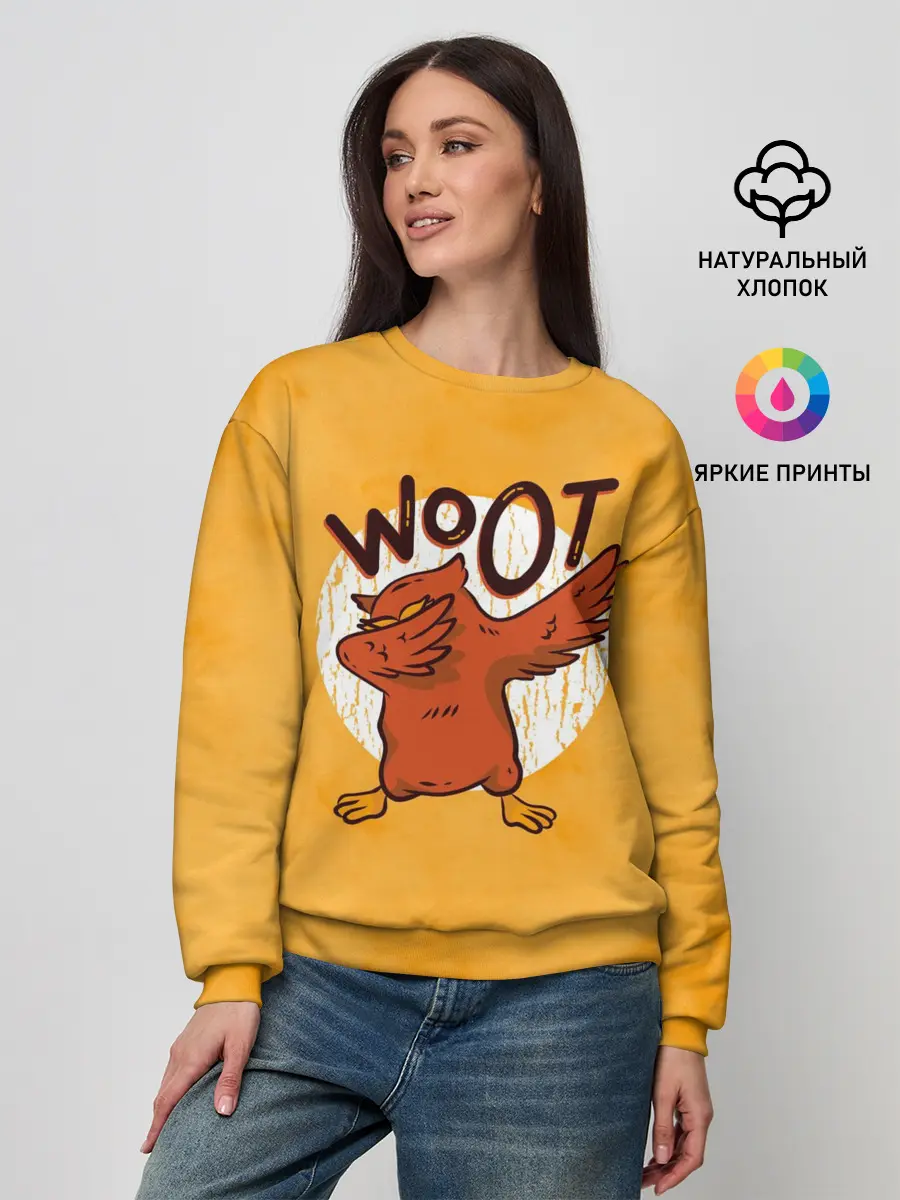 Женский свитшот / Сова Dab